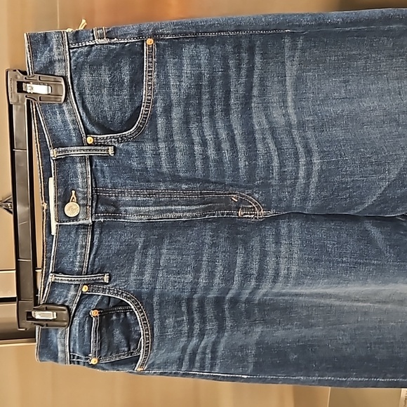 💕MOTHER SUPERIOR💕 The Lasso Heel Jeans ~ Let's Wine About It 32 NWT - Picture 13 of 16